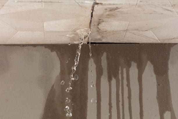 Professional Burst Pipe Cleanup technician working in Hinckley, OH